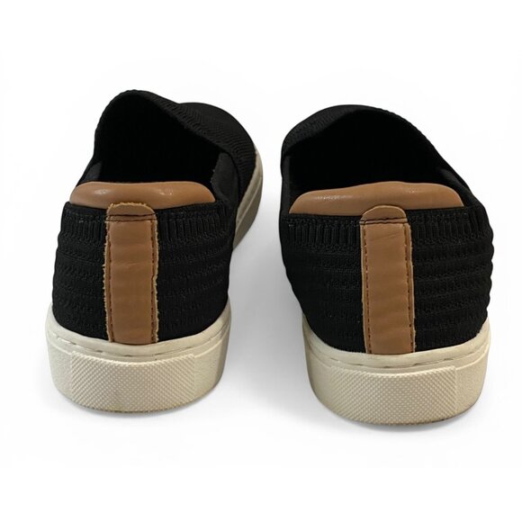 Kelly & Katie Black Knit Slip On Sneakers Womens Size 7M Casual Comfort Shoes - Picture 7 of 10
